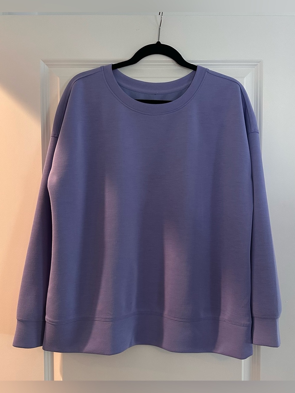 Mondetta Heather Lavender Logo Sweatshirt